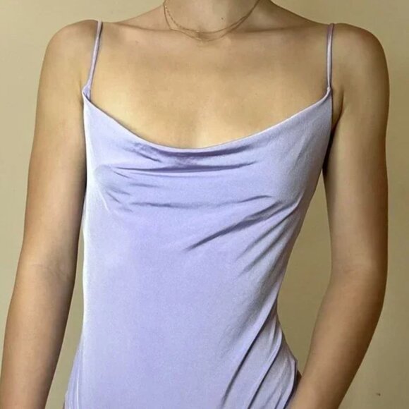 Urban Outfitters- Out From Under Cowl Neck Bodysuit Size M - Picture 2 of 8
